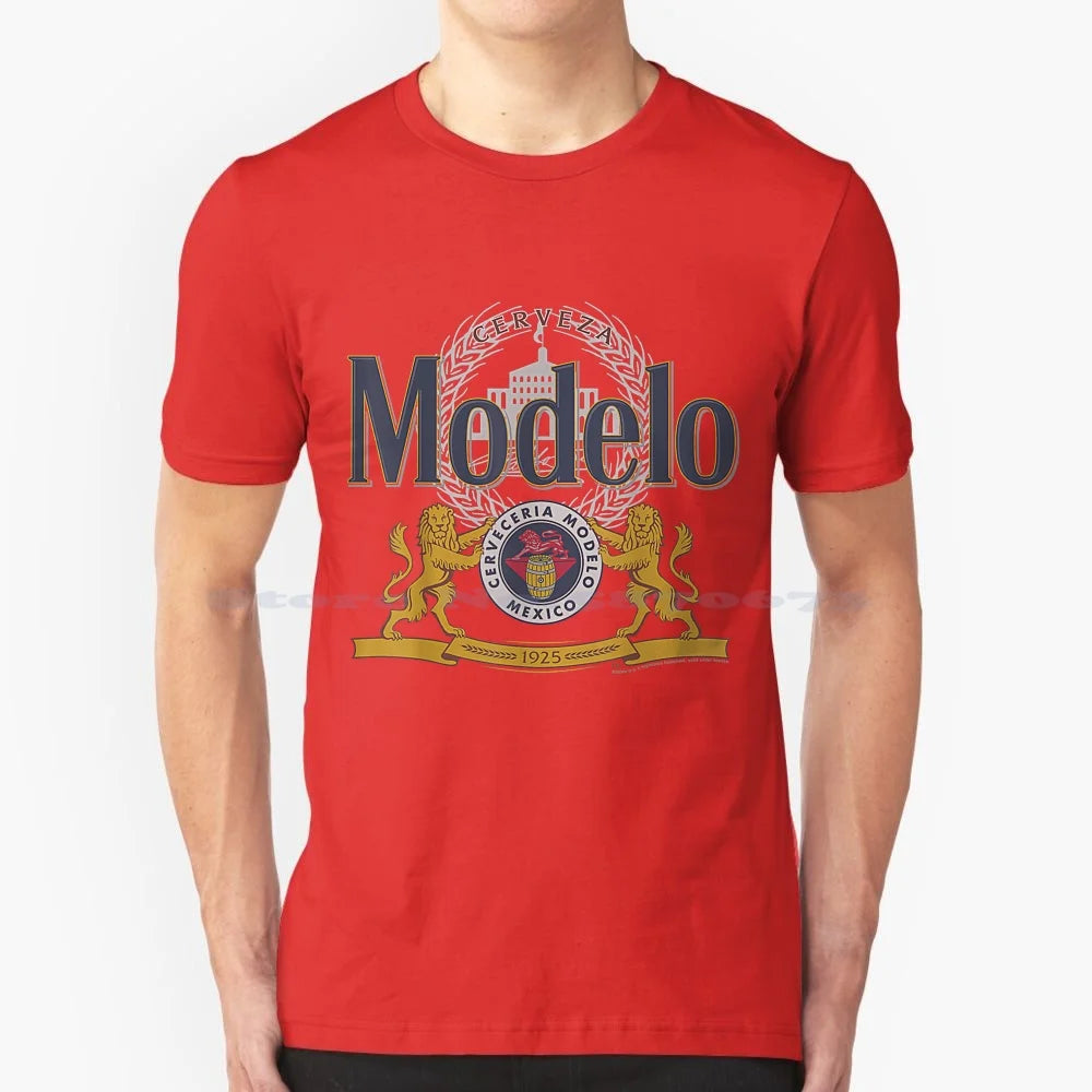 Officially Licensed Modelo Classic Casual 100% Cotton Hoodie T Shirt Modelo Beer Funny Cerveza Mexican La Sol Cool Chicano