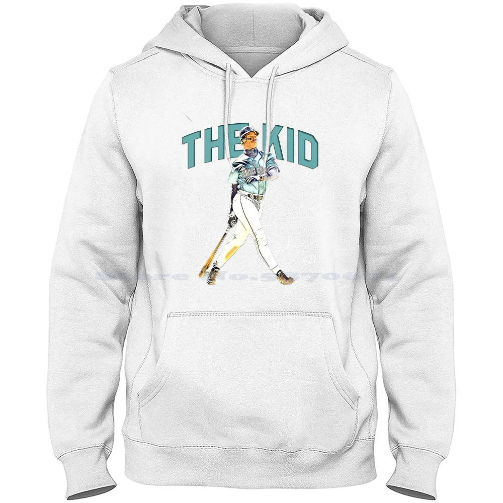 Ken Griffey Jr The Kid Seattle Baseball Legend Signature Vintage Retro 80S 90S Bootleg Rap Style 100% Cotton Hoodie T Shirt Ken