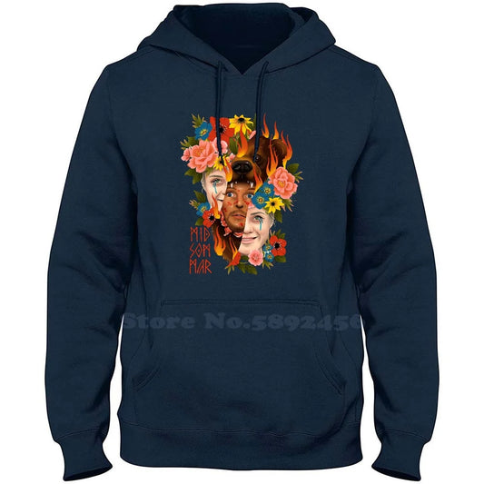 Midsommar Horror Flim By Ari Aster 100% Pure Cotton Hoodie Midsommar A24 Film Halloween Ari Aster Florence Pugh Midsommar