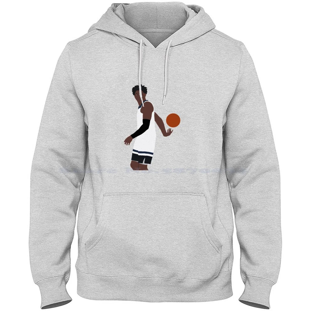 Anthony Edwards Timberwolves 100% Cotton Hoodie T Shirt Anthony Edwards Lamelo Ball Hornets James Wiseman Giannis Antetokounmpo