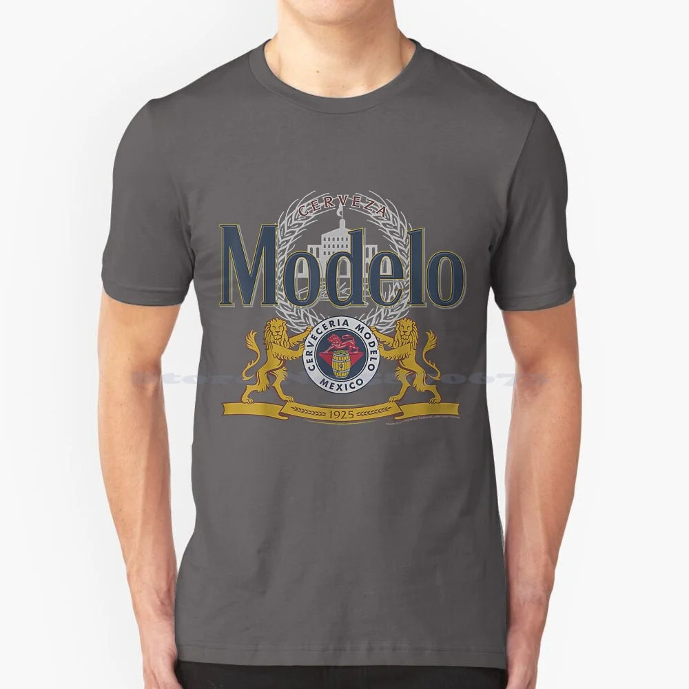 Officially Licensed Modelo Classic Casual 100% Cotton Hoodie T Shirt Modelo Beer Funny Cerveza Mexican La Sol Cool Chicano