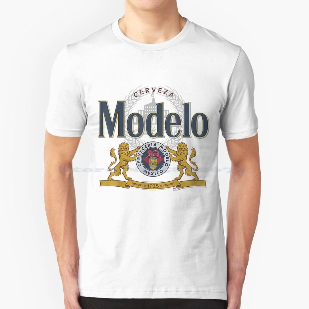 Officially Licensed Modelo Classic Casual 100% Cotton Hoodie T Shirt Modelo Beer Funny Cerveza Mexican La Sol Cool Chicano