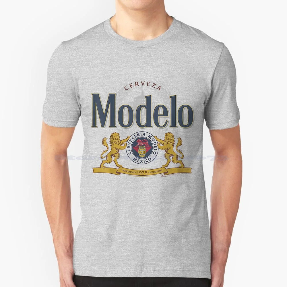 Officially Licensed Modelo Classic Casual 100% Cotton Hoodie T Shirt Modelo Beer Funny Cerveza Mexican La Sol Cool Chicano