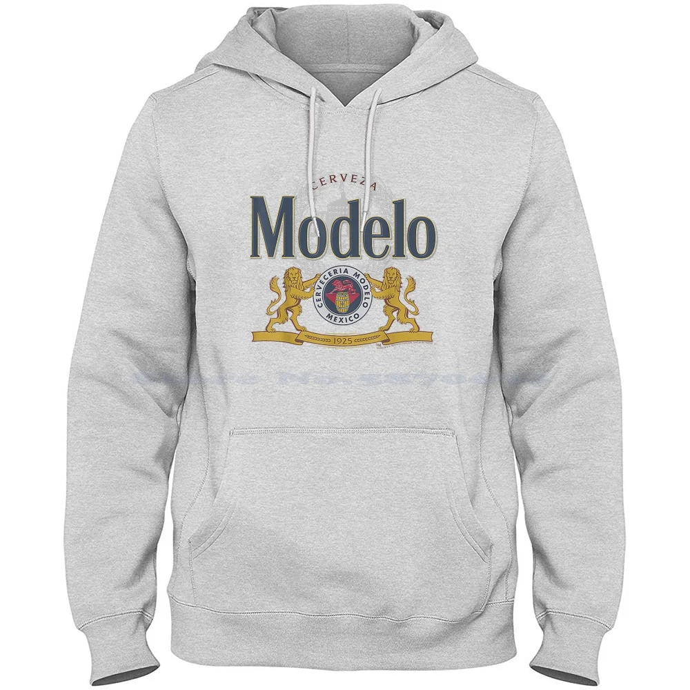 Officially Licensed Modelo Classic Casual 100% Cotton Hoodie T Shirt Modelo Beer Funny Cerveza Mexican La Sol Cool Chicano