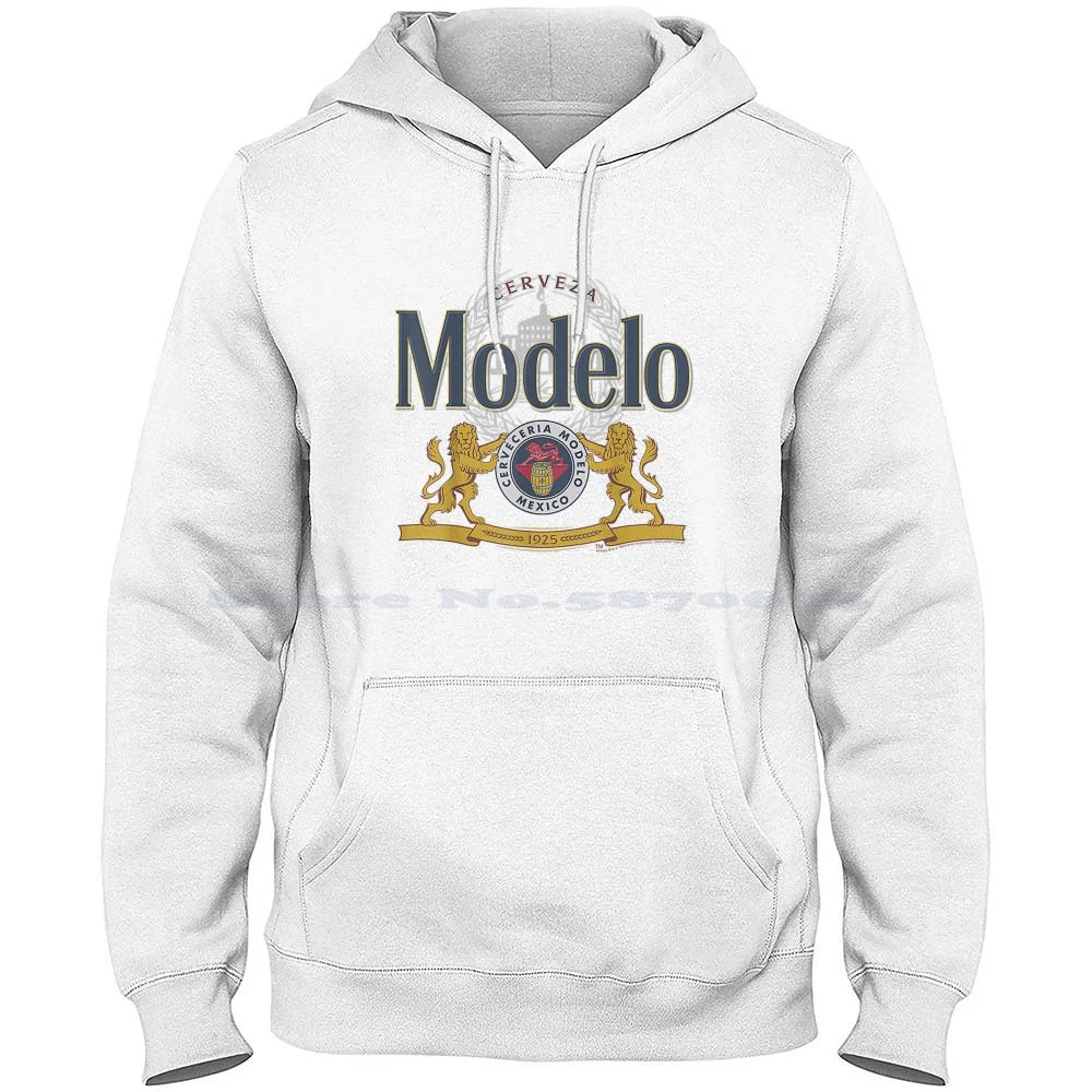 Officially Licensed Modelo Classic Casual 100% Cotton Hoodie T Shirt Modelo Beer Funny Cerveza Mexican La Sol Cool Chicano