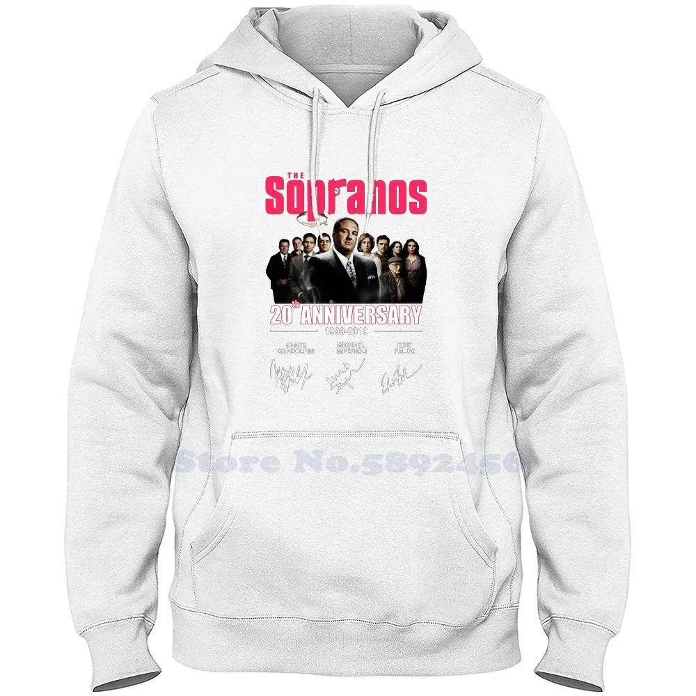 The Sopranos 20Th Anniversary 1999-2019 Signatures Shirt 100% Pure Cotton Hoodie The Sopranos 20Th Anniversary 1999 2019